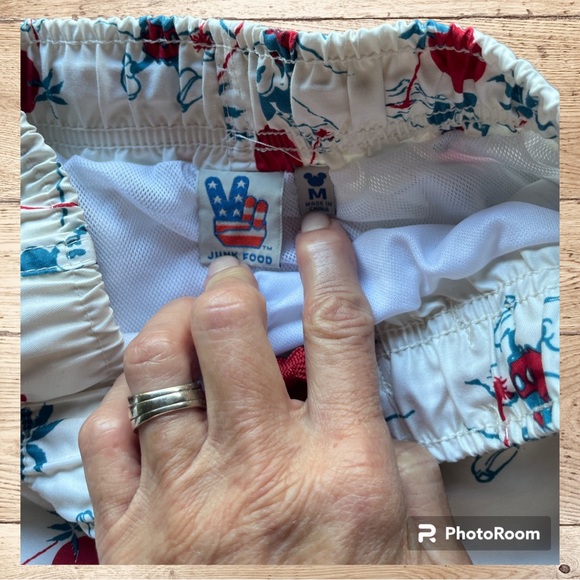 Mickey Mouse Swim Trunks Junk Food For Target Size M - Picture 4 of 8